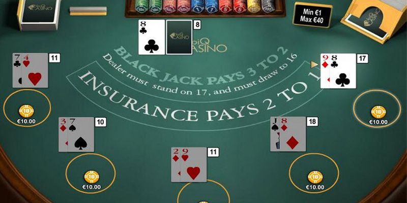 Dành chiến thắng lớn với mẹo chơi Blackjack trực tuyến